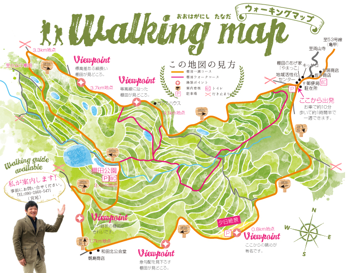 ウォーキングマップ